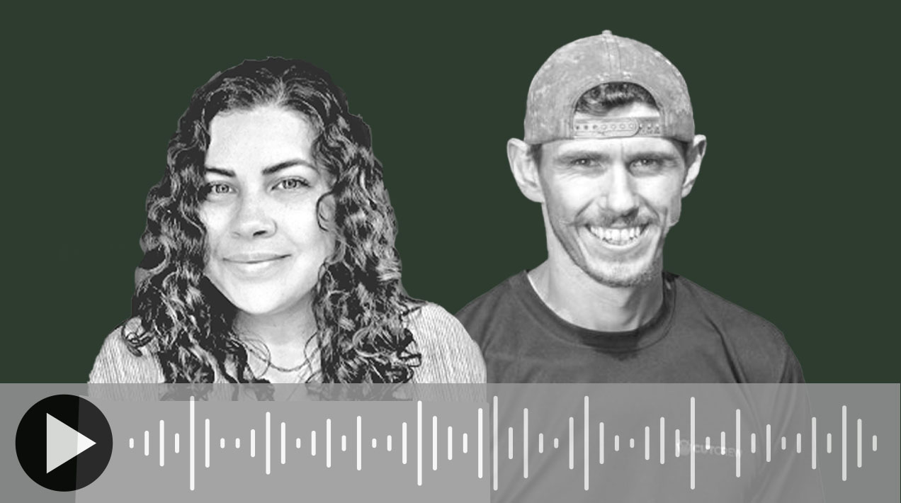 Rachael Forsyth and Jack Churchman